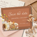 Search for rust save the date postcards Terracotta