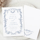 Search for victorian 4x5 invitations Dusty blue