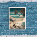 Search for beach love art Palm trees