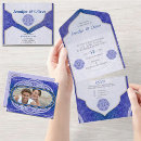Search for artistic bridal shower invitations Blue