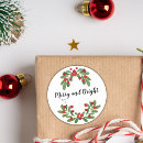 Search for mistletoes stickers Traditional