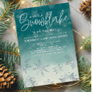 Search for elegant glitter baby shower invitations Winter wonderland