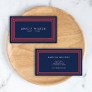 Search for blue border business cards Consultant