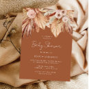 Search for dried florals baby shower invitations Boho