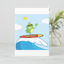 Search for funny frog invitations Summer