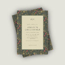 Search for charcoal wedding invitations Botanical