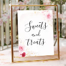 Search for gold bridal shower signs Calligraphy