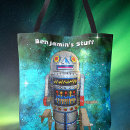 Search for robot tote bags Sci fi