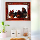 Search for roosters art Kitchen