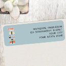 Search for sushi return address labels Cute