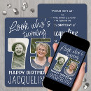 Search for womans 75th birthday invitations Modern