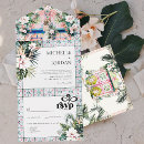 Search for moroccan wedding invitations Watercolor floral