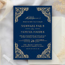 Search for blue floral border invitations Elegant