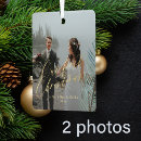 Search for just married christmas tree decorations Newlyweds