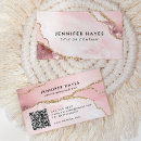 Search for marble business cards Makeup artist hair stylist