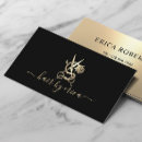 Search for gold scissors logo business cards Hairstylist