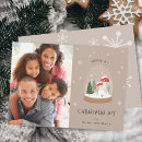 Search for snowglobe christmas cards Tree