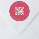 Search for dark pink wedding stickers Magenta