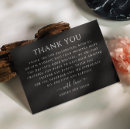 Search for black thank you cards Classic