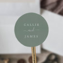 Search for vintage initial stickers For her