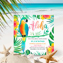 Search for aloha bridal shower invitations Hawaiian