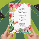 Search for tropical island birthday invitations Modern