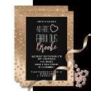 Search for 40 and fabulous invitations Girly