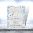Search for foil first communion invitations Blue
