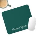 Search for dark green mouse mats Minimalist