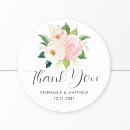 Search for pink rose wedding stickers Bride and groom