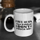 Search for hug me mugs Social distancing
