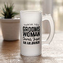 Search for groomsmen beer glasses Thank you