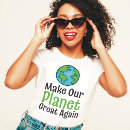 Search for save the planet tshirts Political