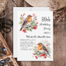 Search for robin invitations Redbreast