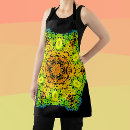 Search for orange green aprons Geometric