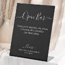 Search for open bar wedding signs Modern