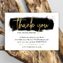 Search for professional business thank you cards Chic