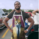 Search for cat father aprons For him