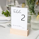 Search for chic table cards Simple
