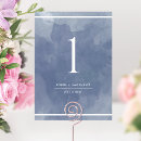 Search for navy table cards Simple minimalist