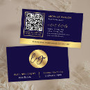 Search for navy and gold business cards Professional