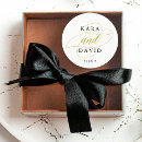 Search for black white gold wedding stickers Glam