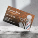 Search for brick business cards Barber