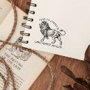 Search for lion rubber stamps Book