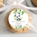 Search for party favour thank you stickers Baby boy