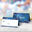 Search for bar mitzvah place cards Star of david