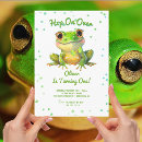 Search for toad birthday invitations Green