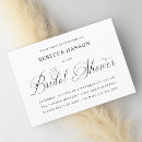 Search for traditional bridal shower invitations Formal