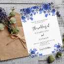 Search for royal blue white wedding invitations Elegant