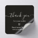 Search for black elegant stickers Business